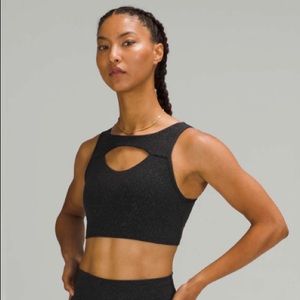 Lululemon Everlux Cut-Out Train Bra Sz 6 Never Worn!